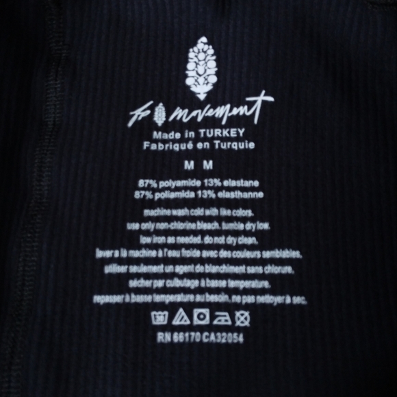 NWT Free People Womens "Free Throw" High Rise Bike Shorts Medium - Picture 7 of 7